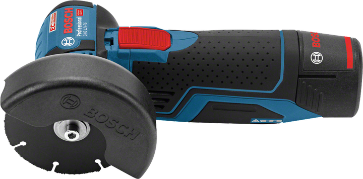 Болгарка акумуляторна Bosch Professional GWS 12V-76 в L-Boxx 102 з 2 акб GBA 12V 3.0Ah та з/п GAL 12 (06019F200B) 726386 фото