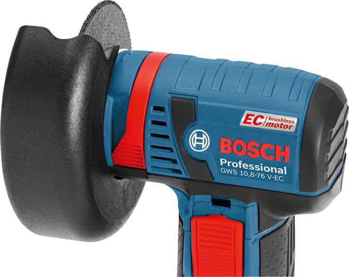 Болгарка акумуляторна Bosch Professional GWS 12V-76 в L-Boxx 102 з 2 акб GBA 12V 3.0Ah та з/п GAL 12 (06019F200B) 726386 фото