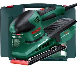 Віброшліфмашина Bosch PSS 200 AC в чемодані (0603340120) 726388 фото