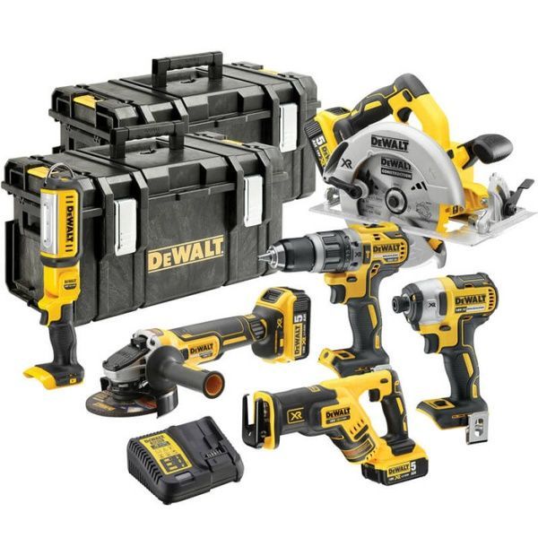 Набор из 6 инструментов DeWALT DCK623P3 727103 фото