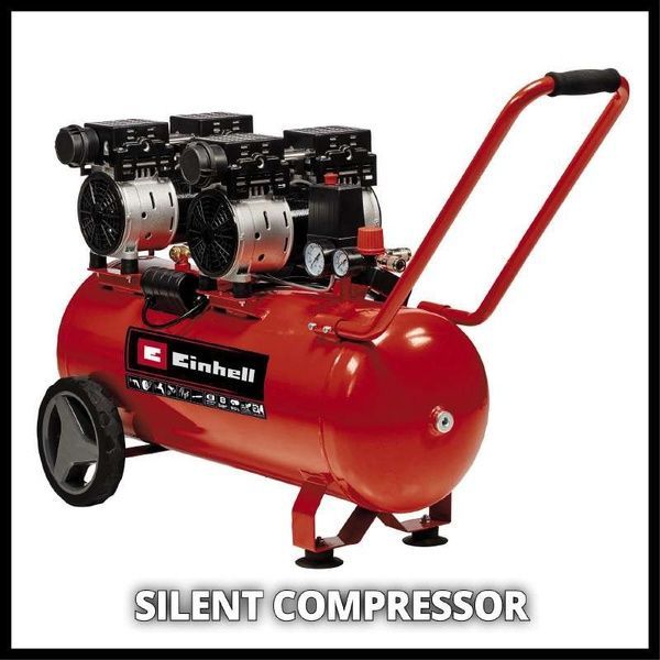 Компрессор безмасляный Einhell TE-AC 270/50 Silent Plus (4020620) 725982 фото