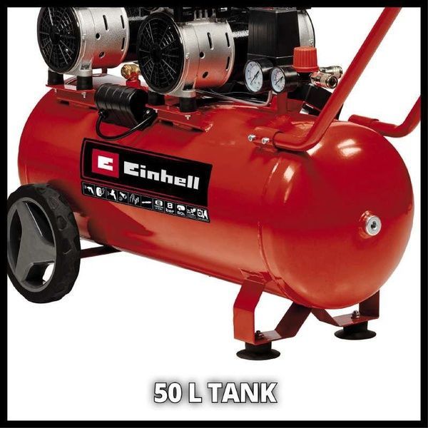 Компрессор безмасляный Einhell TE-AC 270/50 Silent Plus (4020620) 725982 фото