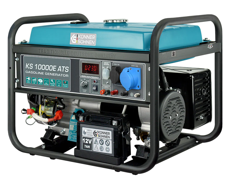 Бензиновий генератор Konner&Sohnen KS 10000E ATS 725543 фото
