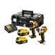 Набор из двух аккумуляторных бесщеточных инструментов DeWALT DCK2062M2T 727107 фото 2