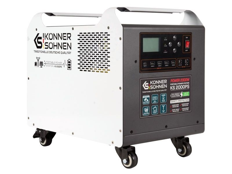 Электростанция портативная Konner&Sohnen KS 2000PS 727458 фото